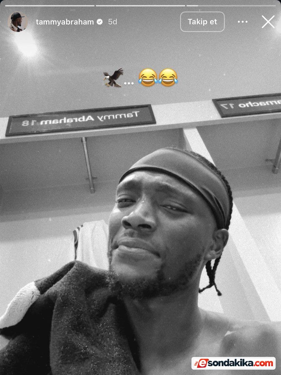 Tammy Abraham shares an eagle-themed post