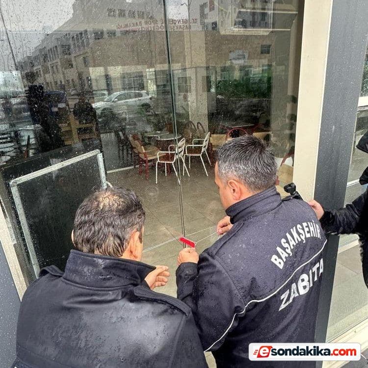 Başakşehir’de “Kız öğrenci yurdu karşısındayız” diyen kafe mühürlendi