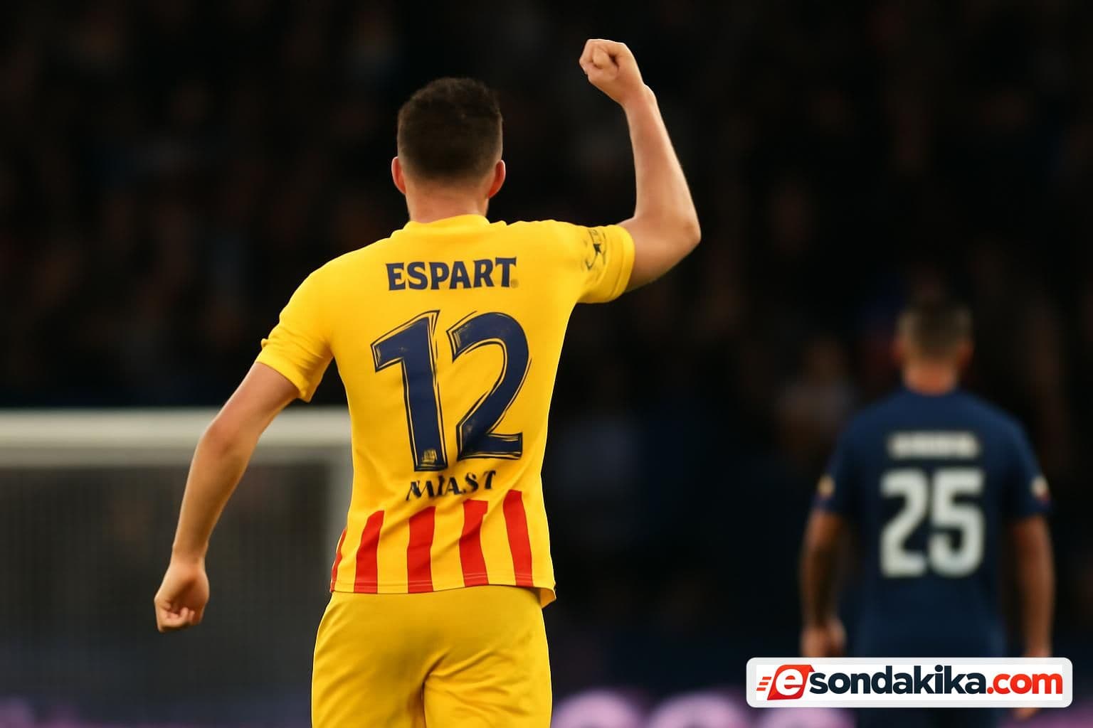 Xavi Espart, PSG deplasmanında Barcelona’ya beraberliği getirdi