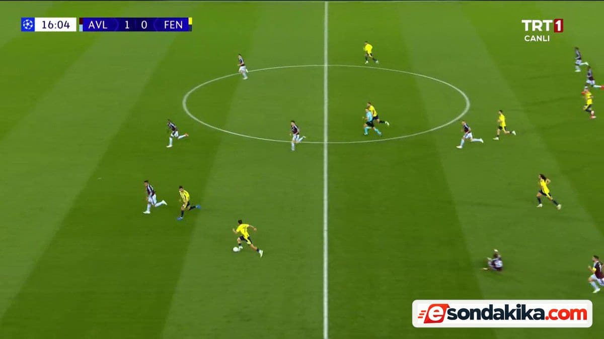 Aston Villa, Fenerbahçe karşısında farkı 3-0’a çıkardı