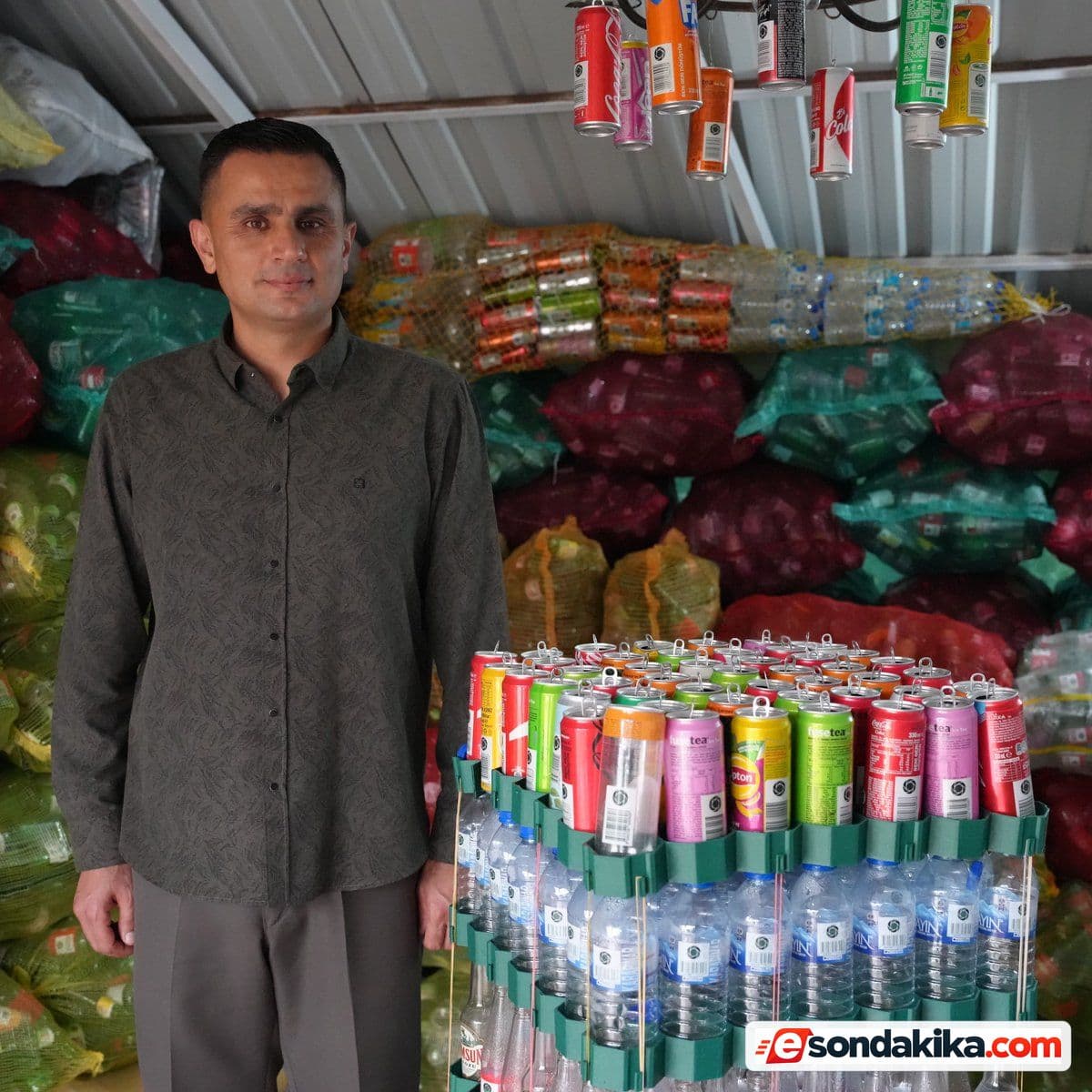 Samsun participant ranks first in Turkey after collecting 100,000 packages