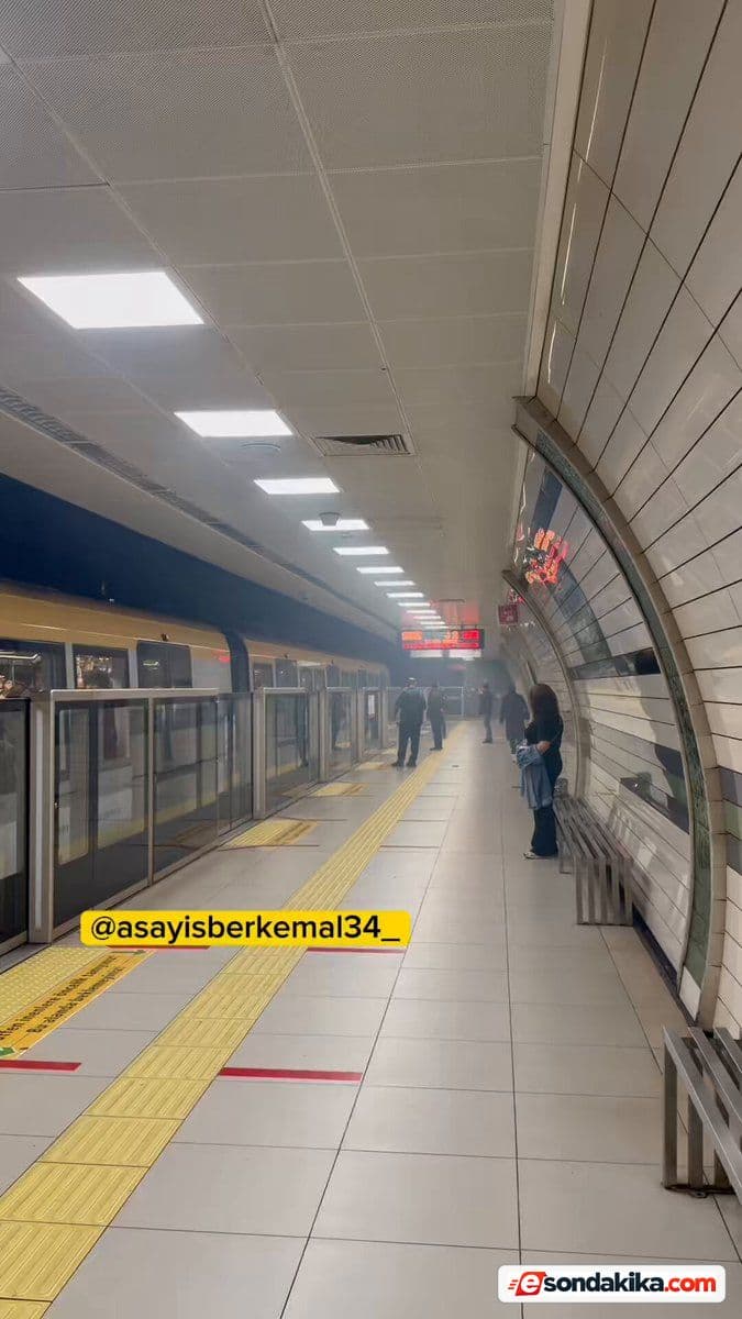 Services disrupted on Üsküdar-Sultanbeyli Metro Line