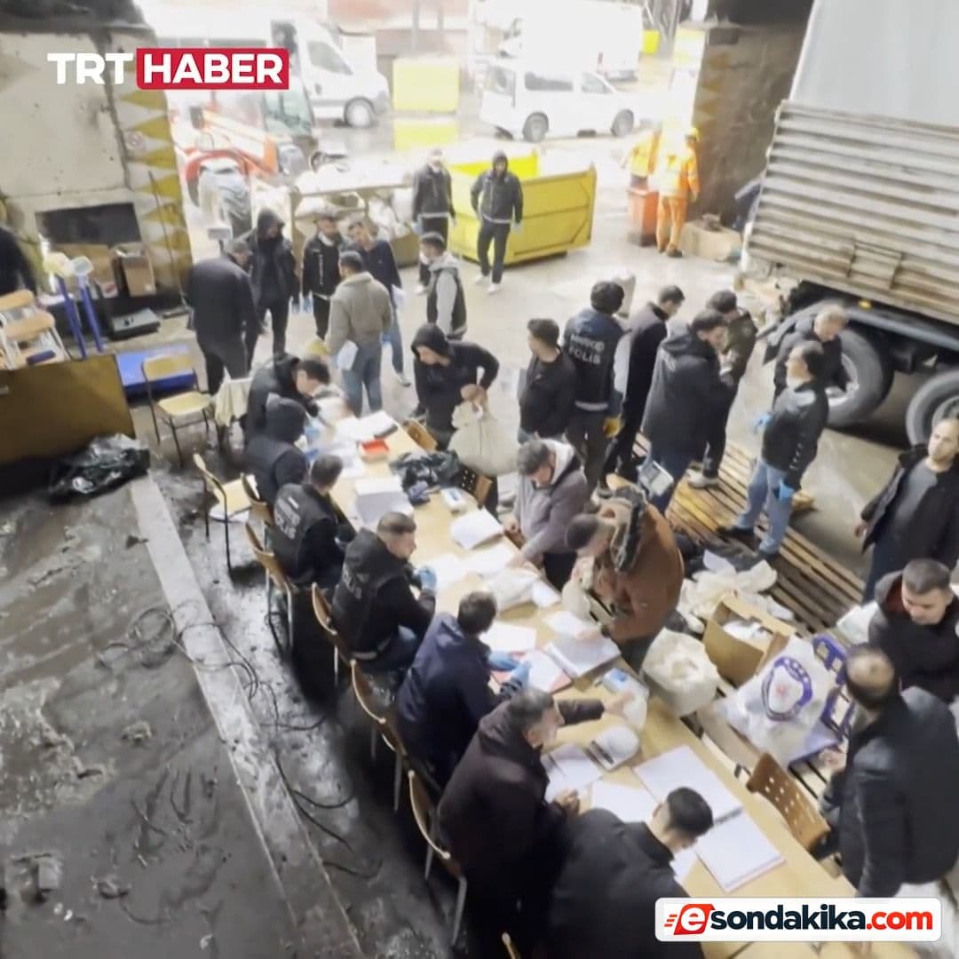 10 tonnes of drugs seized in Istanbul destroyed at cement plant