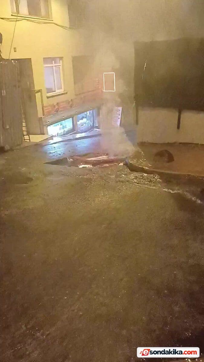 Electrical cable fault reported after heavy rain in Beyoğlu