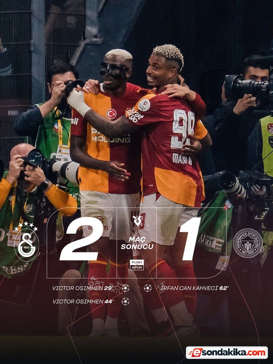 Galatasaray Beat Fenerbahçe in the Derby