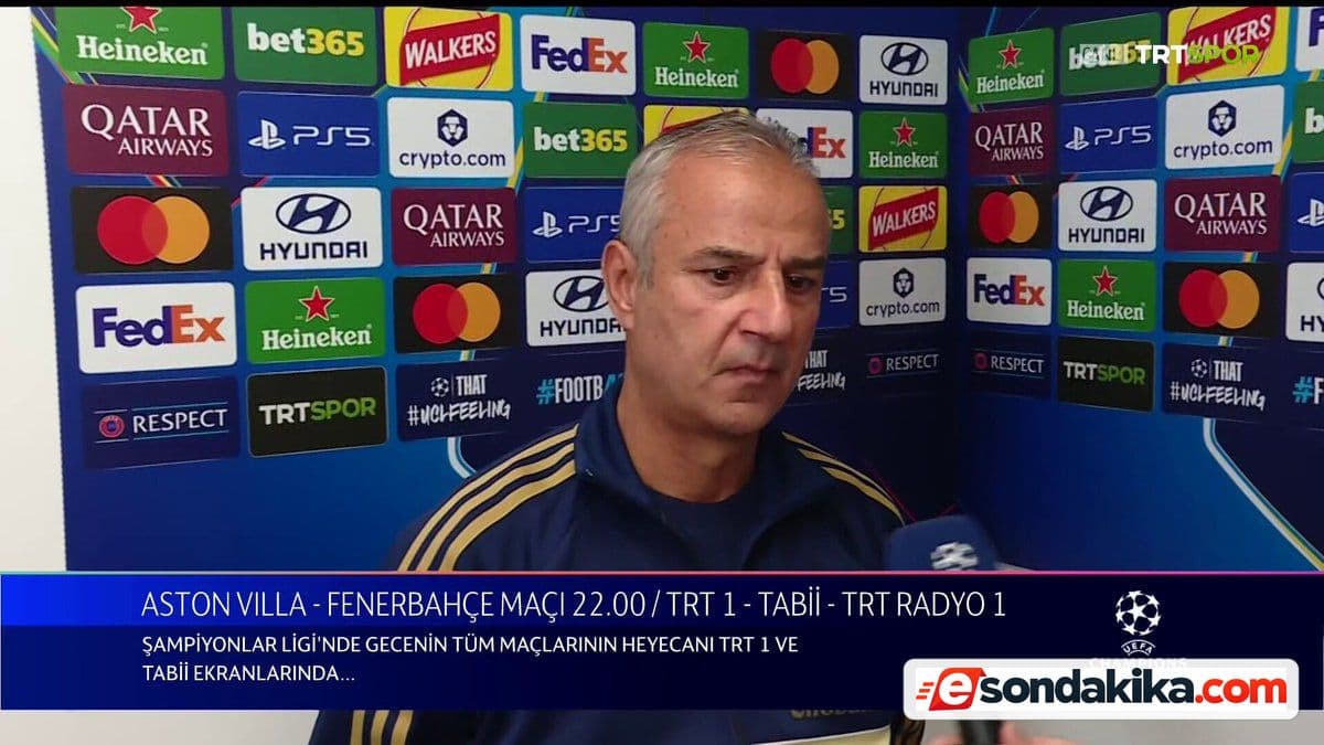 İsmail Kartal: Aston Villa’yı iyi tanıyoruz