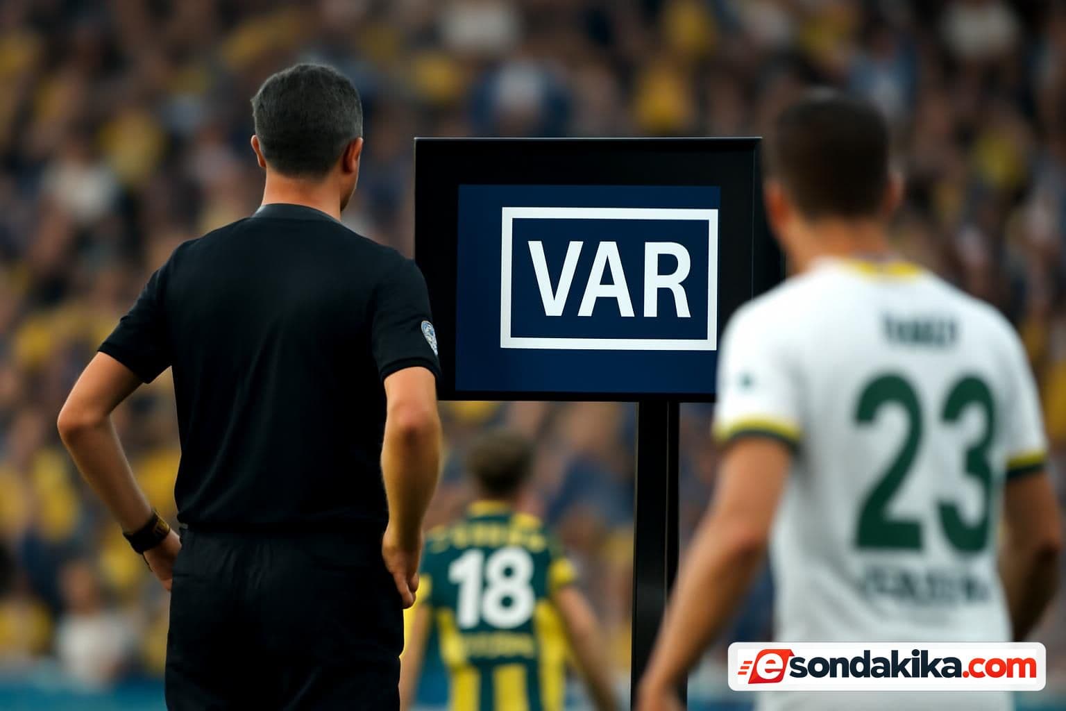 Goal disallowed after VAR review in Fenerbahçe-Alanyaspor match